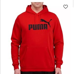 Mens / Teen Red Puma Sweatshirt